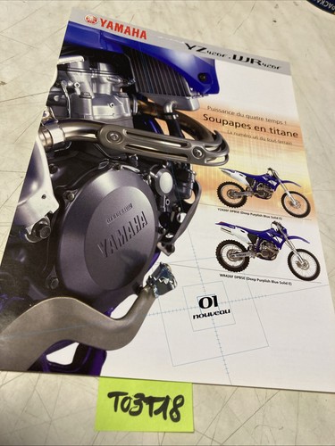 Yamaha yz426f wr426f 2001 - wr426f, moto