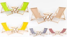 Un paquet de 2 Chaise longue