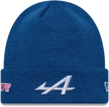 Bonnet Tricot Polyana Cuff Bleu New Era Alpine F1