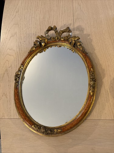 Miroir très ancien doré
