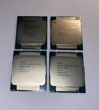 Lot 4 x Processeurs CPU Intel  Xeon E5-1603V3 SR20K  - Xeon E5-2630V3 SE206