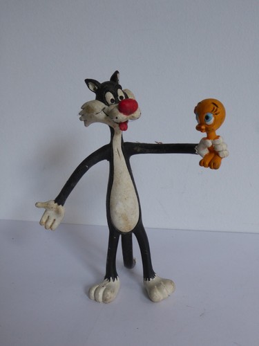 Figurine flexible looney tunes - flexible,
