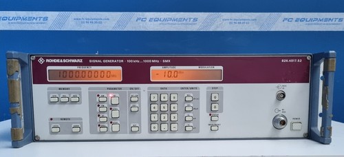 Rohde and schwarz smx signal - and,