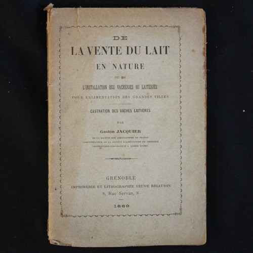 Vente lait en - de, nature