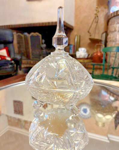 Bonbonnière cristal - en,