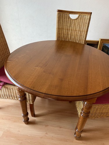 Table chêne 4 chaises - chêne, et