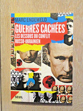 LIVRE GUERRE CACHEES MARC ENDEWELD les dessous du conflit russo-ukrainien