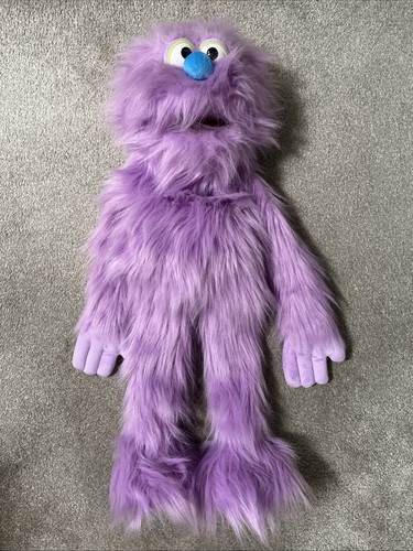 Purple monster silly puppets - monster,