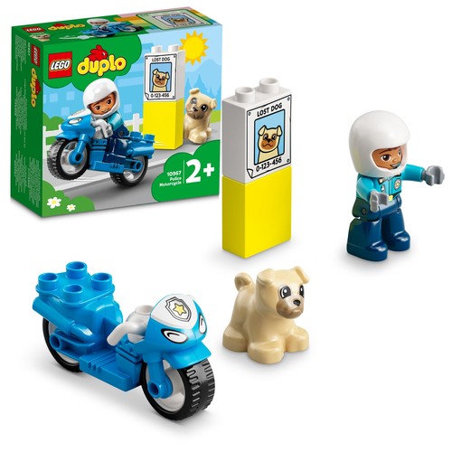 Lego duplo police motorcycle - lego,