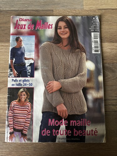 Magazine tricot diana jeux - magazine,