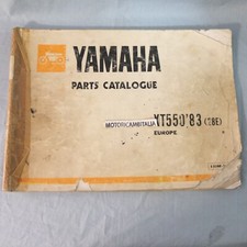 Pour Yamaha XT 550 83 Manuel Pièces Manuel Catalogue De Pièces Châssis Moteur