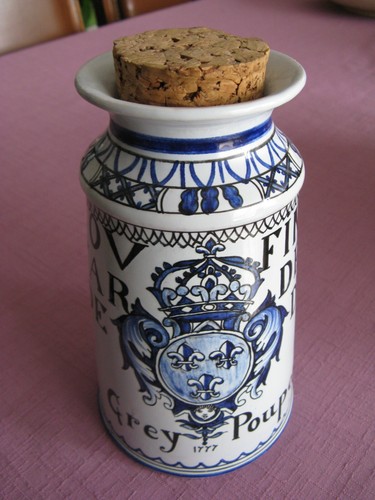 Géant pot moutarde - pot, à