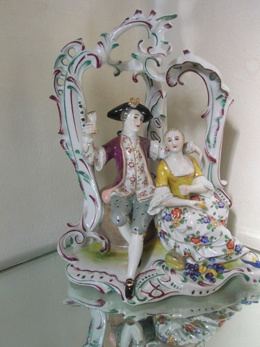 Groupe porcelaine xixe - groupe,