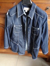 veste jean 1 jour ailleurs taille 2 coton  neuf