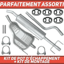 Kit de pot d’échappement pour Opel Astra H III 3 1.4i 16V Hayon Coupé GTC 2D4