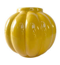 Vase boule forme citrouille en
