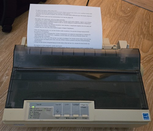 Epson 300 imprimante - epson, lq-300+