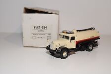 A56 1:43 GILA FIAT 634 1 SERIES TANKER PETROL GAS GILARDONI CREAM BLACK MIB