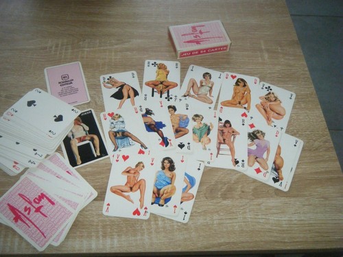 Jeu cartes aslan érotique - jeu, de