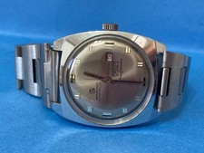 MORTIMA WORKING SUPER DATOMATIC 17 JEWELS MECHANICAL WATCH.