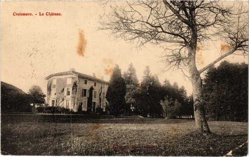 Cpa croismare chateau - le,