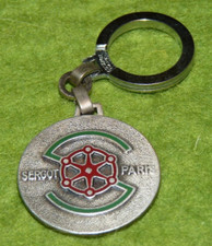 Rare & old keychain Industrial Faucets Sergot Paris creation Duseaux