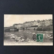 Old postcard - Nantes - Swimming School in the Loire 1909 - Postcard