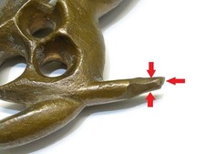 -JOLIE LOURDE SCULPTURE BRONZE