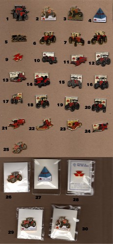 Pin tracteur massey - pin's,