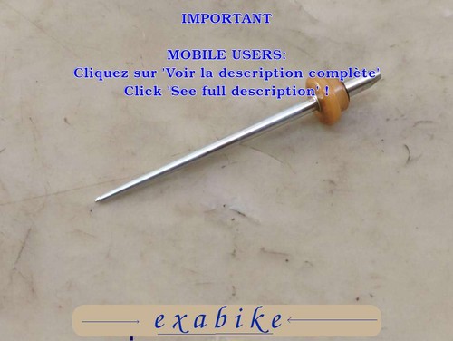 Aiguille carburateur pour - aiguille, de