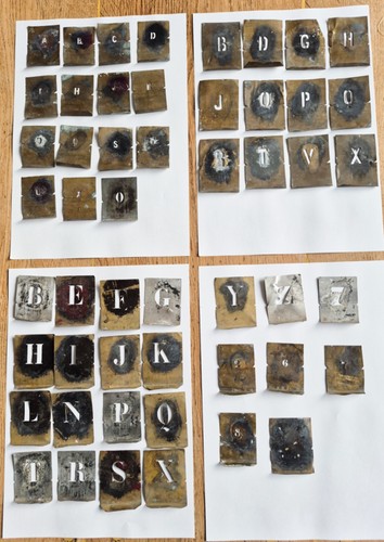 Lot lettres chiffres - lettres, et