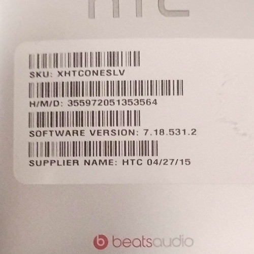 Htc one phone - m7,