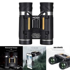 200x22 Professionnel Jumelles HD 40000m Long Gamme Vision Nocturne for Extérieur