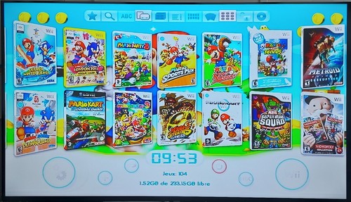 Nintendo wii 100 - avec, beaucoup