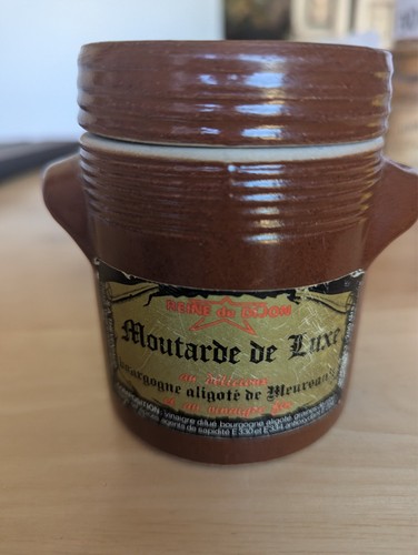 Ancien pot moutarde - moutarde, gré