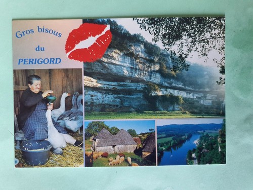 Carte postale dordogne - carte, la