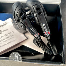 Campagnolo Ergopower ULTRA-SHIFT RECORD 11s NEW IN BOX CARBON BRAKE SHIFT Levers