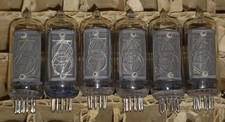 6 x MELZ IN-8 Nixie Tubes Fine Grid