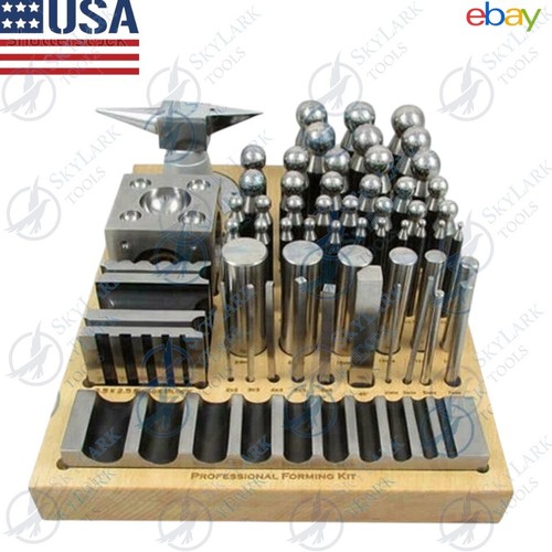 56pcs dapping punch - dapping, doming