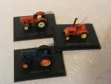 lot 3 tracteurs :collection ATLA/PORSCHE SUPER 1958/FORDSONE27N1948/BABIOLE SUP 