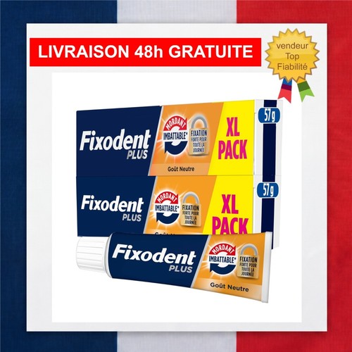 Fixodent crème adhésive plus - adhésive,