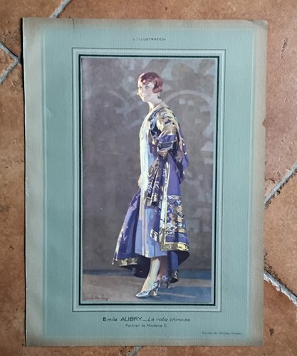 Affichette chromolithographie - affichette,