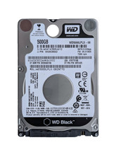 Disque dur 2.5 pces 500go Western digital black WD5000LPLX 3h de fonctionnement