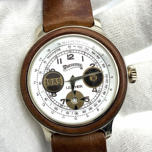 Montre winchester cuir 36mm - winchester,