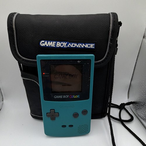 Nintendo game boy color - color, teal