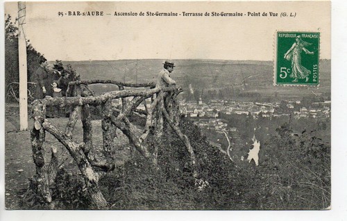 Bar sur aube cpa - aube,