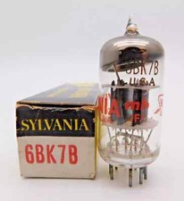 Tube 6BK7B SYLVANIA NOS  NIB neuf 1 pièce en boîte