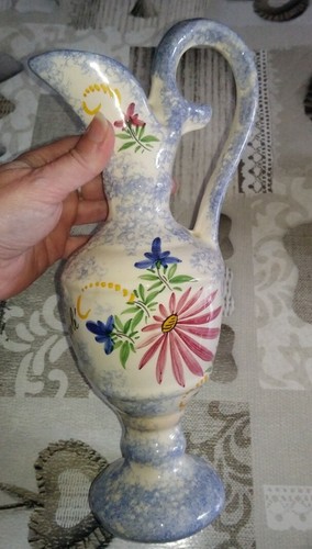 Cruche pichet en faïence - cruche,