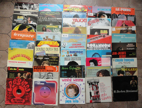 Lot disques vinyles - de,