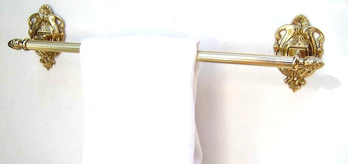 Porte serviettes laiton - serviettes, en
